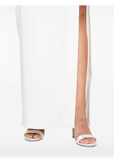 White split-front midi skirt  Alessandra Rich - women ALESSANDRA RICH | FABX4136F23350822